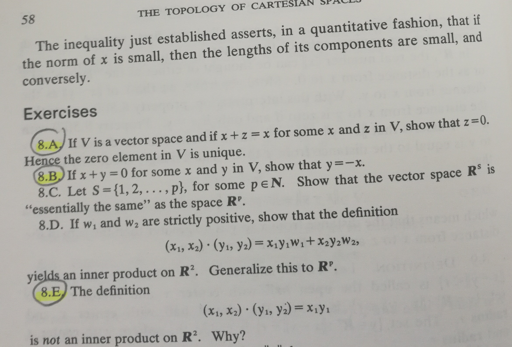 Solved Hello, I Am Looking For Solutions For 8.A, 8.B, And | Chegg.com