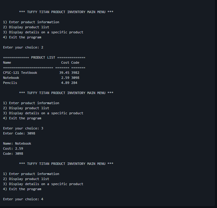 Solved i. Create your source code file named main.cpp, and | Chegg.com
