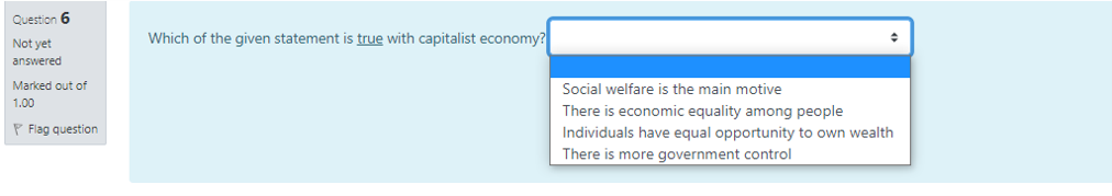 Solved Question 1 Not yet answered What is the impact of | Chegg.com