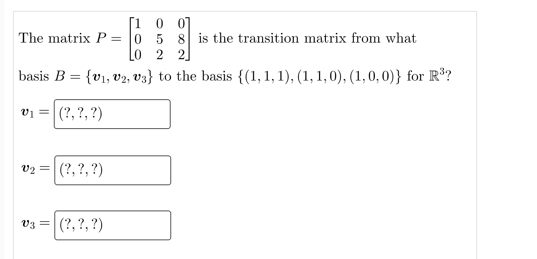 Solved Consider The Bases B U1 U2 And B Uí U For 1968