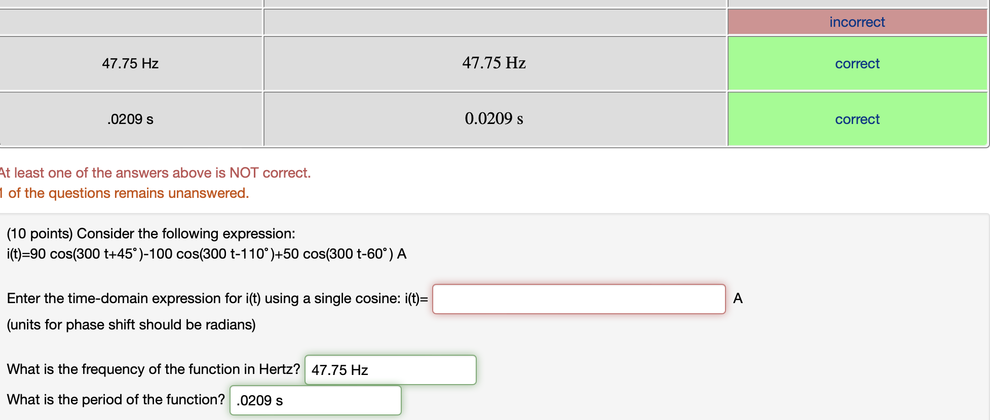 Solved Just need the first one thanks. Can you go through it | Chegg.com