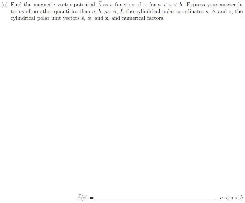 Solved A Double Solenoid Consisting Of Inner Solenoid Of Chegg Com