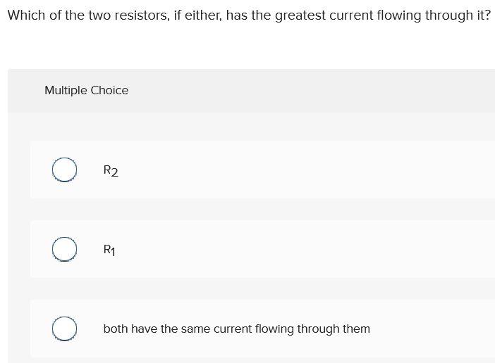 Solved Two resistors are connected in series with a battery | Chegg.com