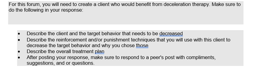 Solved For this forum, you will need to create a client who | Chegg.com