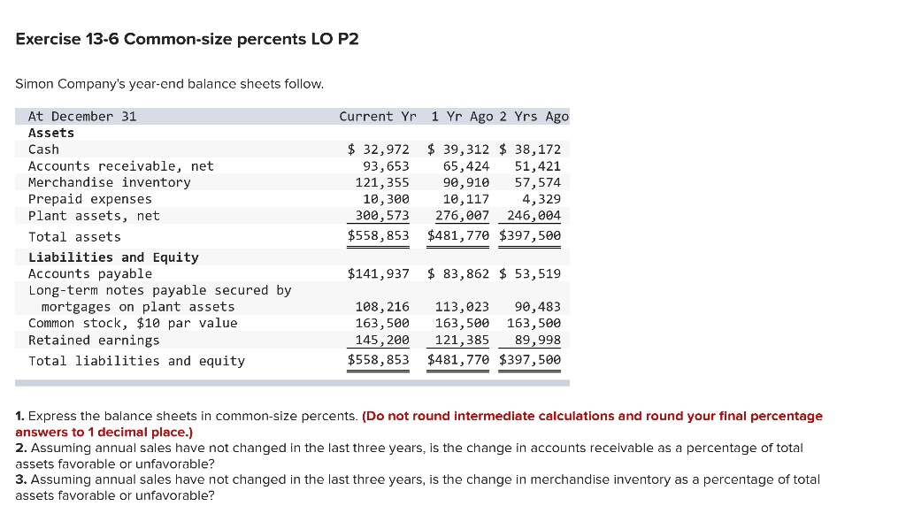 solved-exercise-13-6-common-size-percents-lo-p2-simon-chegg