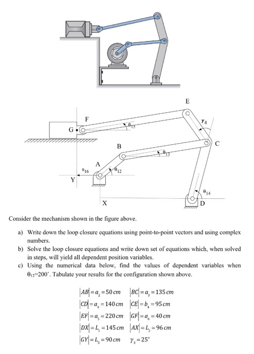 Solved Y4 S16 12 14 Consider The Mechanism Shown In The | Chegg.com