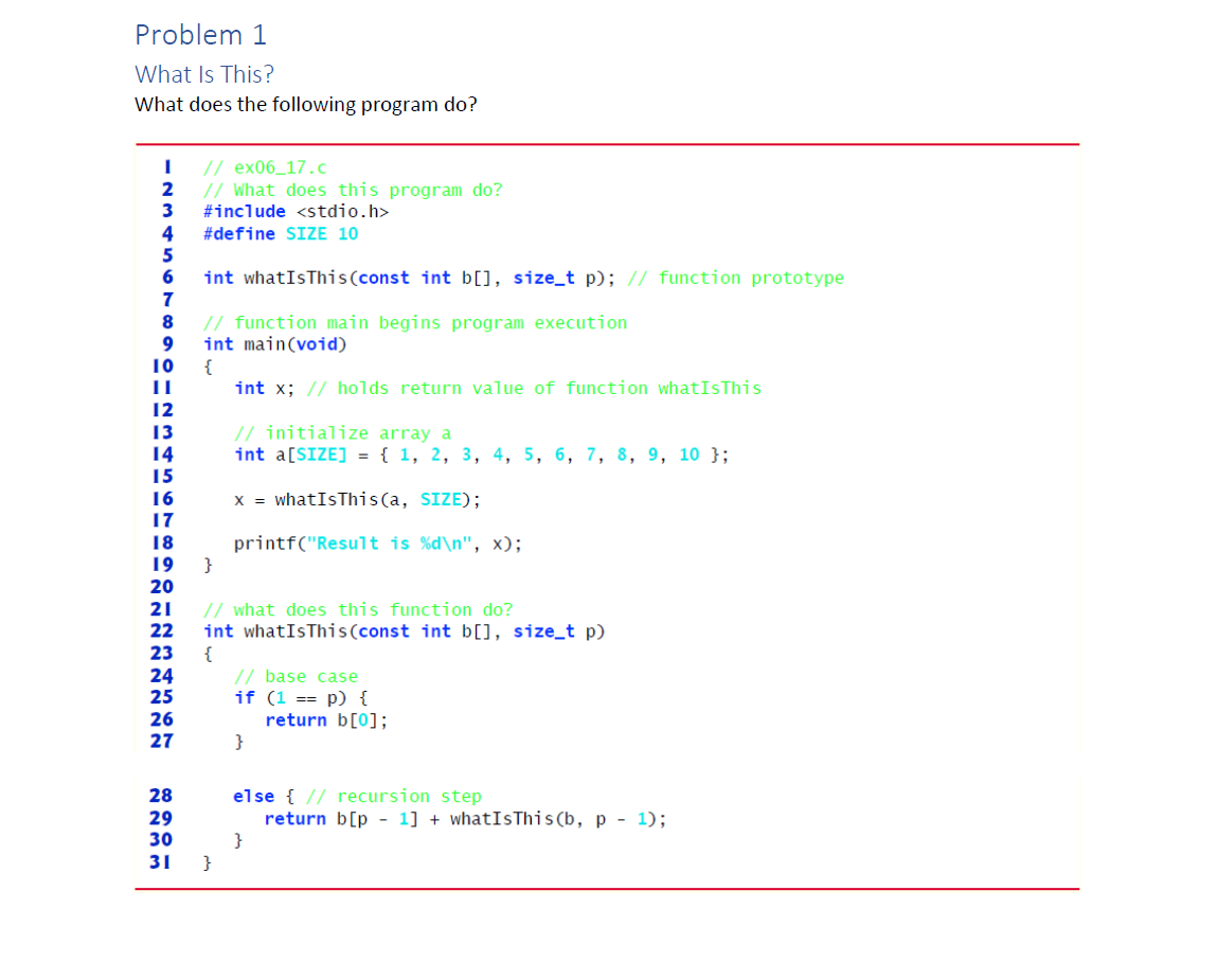 solved-problem-1-what-is-this-what-does-the-following-chegg