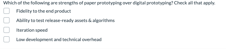 Solved Which of the following are strengths of paper | Chegg.com