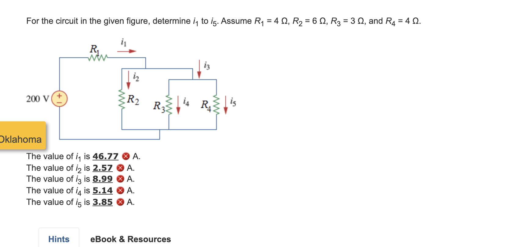 Solved For the circuit in the given figure, determine in to | Chegg.com