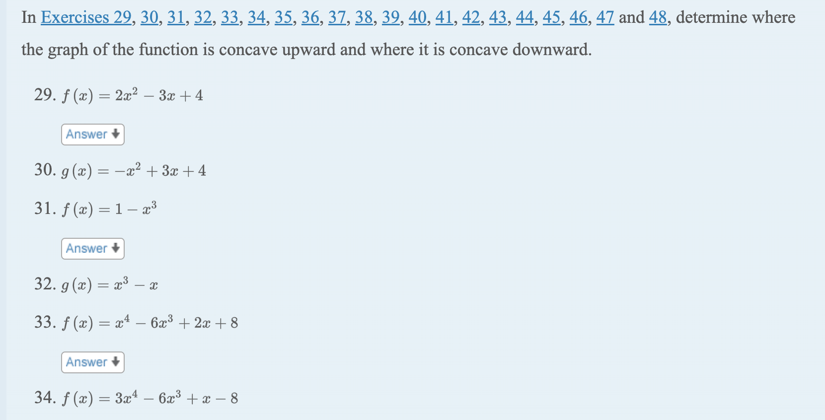 Solved In Exercises 29, 30, 31, 32, 33, 34, 35, 36, 37, 38, | Chegg.com