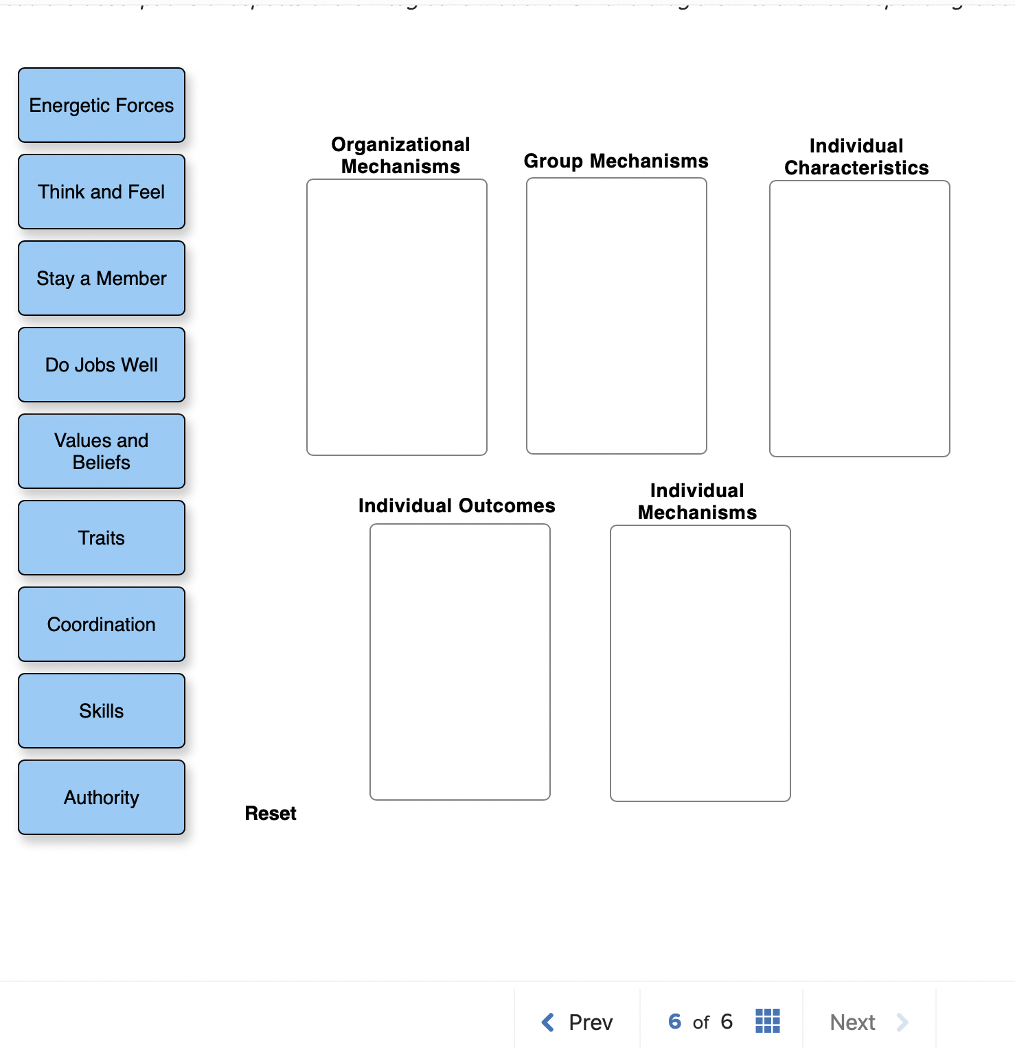 Solved An Integrative Model Of OBThis Activity Is Important | Chegg.com