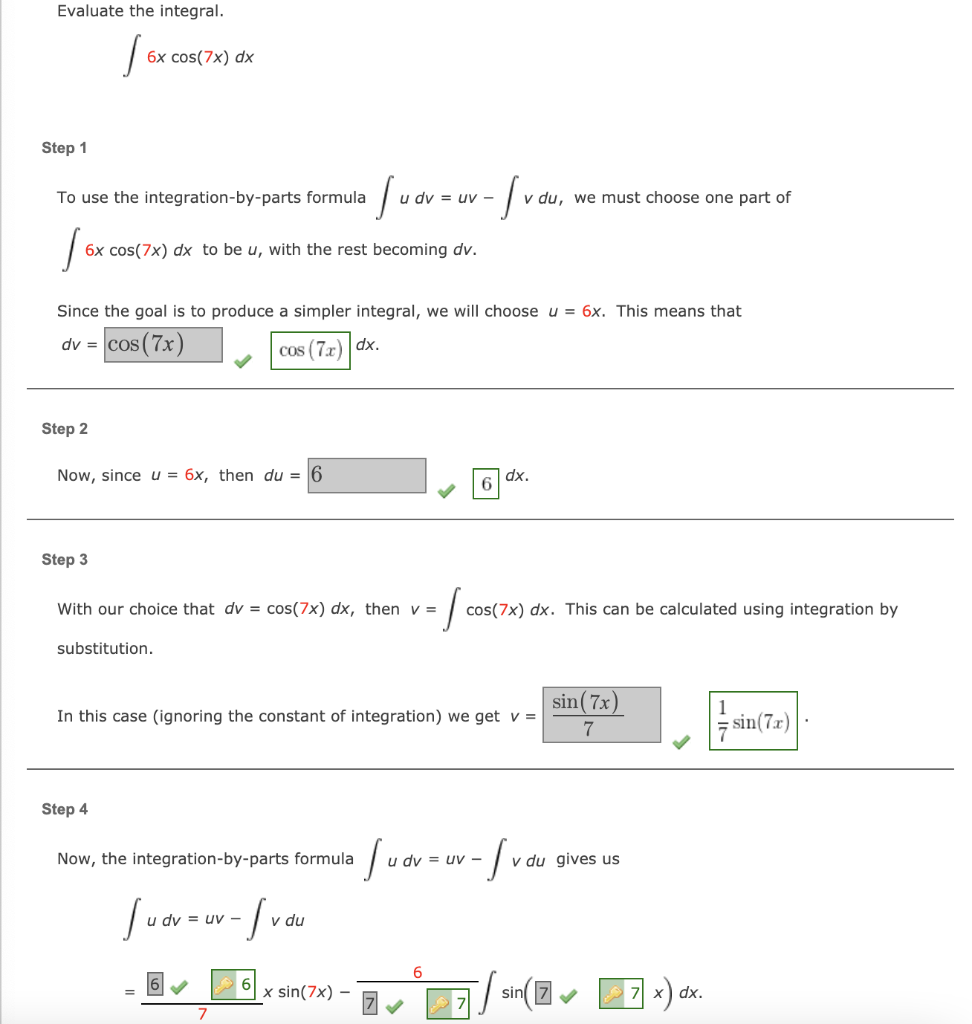 solved-evaluate-the-integral-6x-cos-7x-dx-step-1-to-use-chegg