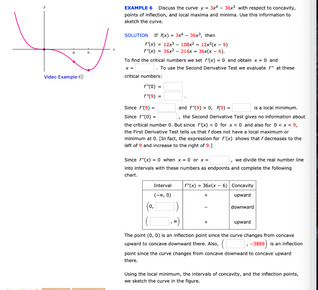 solved-example-6-discuss-the-curve-y-3x4-36x3-with-chegg