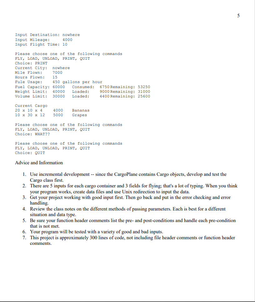 Solved 1 CSC 211 Intermediate Programming Project 2 - Air | Chegg.com