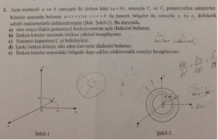 Solved Two Conducting Spheres (a