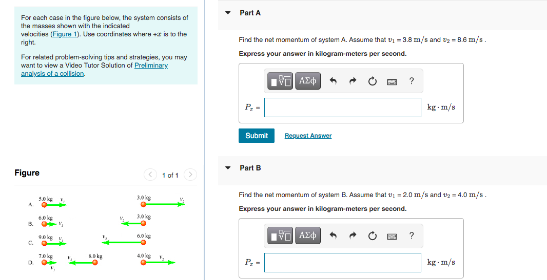 Solved For each case in the figure below, the system | Chegg.com