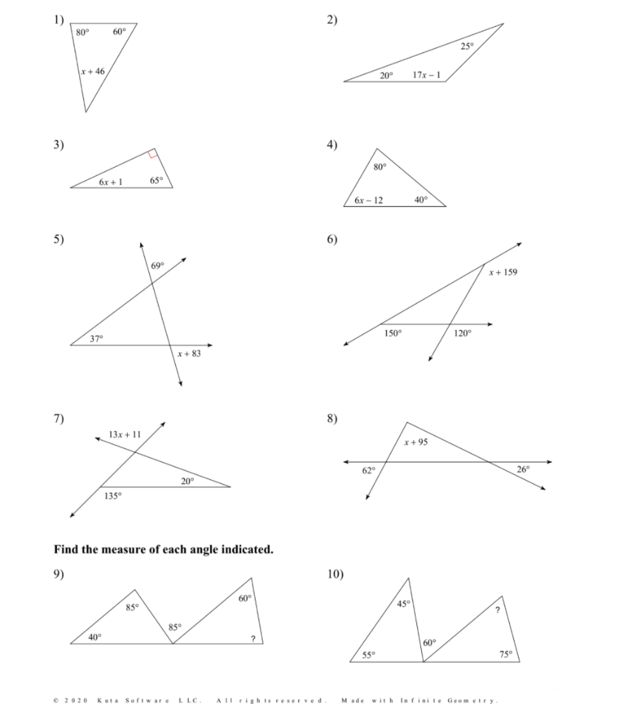 Solved 1 2 80 60 25 7 X 46 17x 1 3 4 80 6x Chegg Com