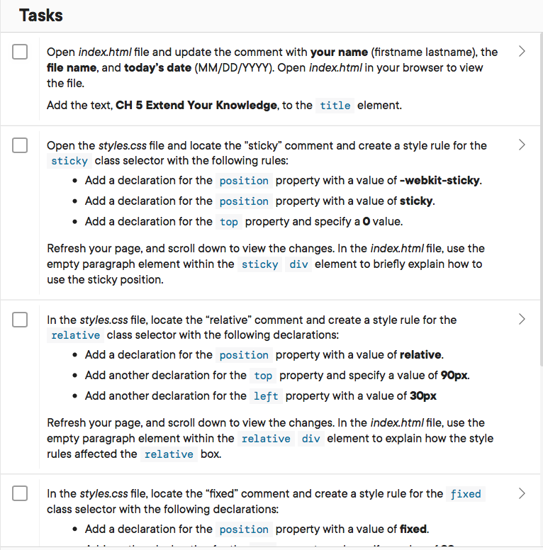 Solved Instructions Page 1 of 1 In this exercise, you will | Chegg.com