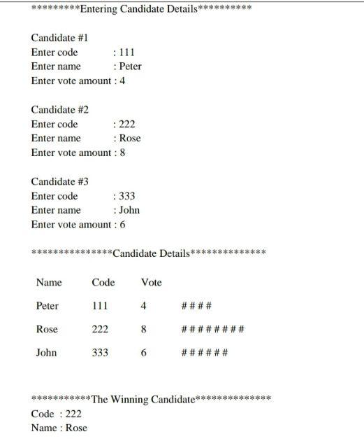 Solved **Entering Candidate Details ***** Candidate #1 Enter | Chegg.com