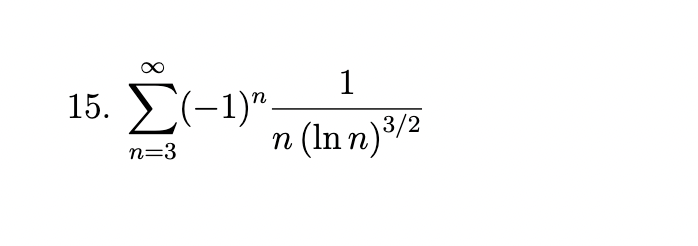 Solved Determine whether the series is absolutely | Chegg.com