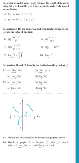 Solved In exercises 1 and 2, numerically estimate the slope | Chegg.com