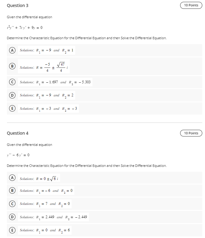 Solved Please answer both parts of question with steps shown | Chegg.com