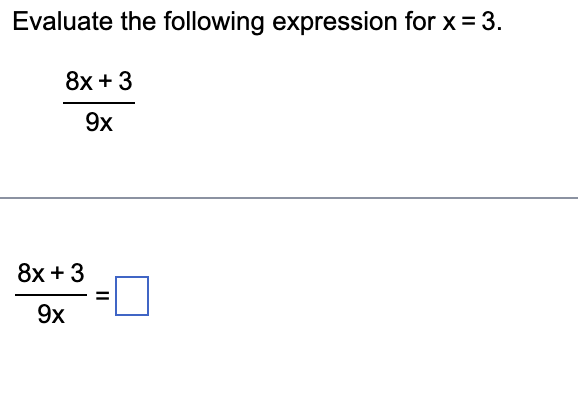 evaluate the following expression 10 7 9 1 3 =