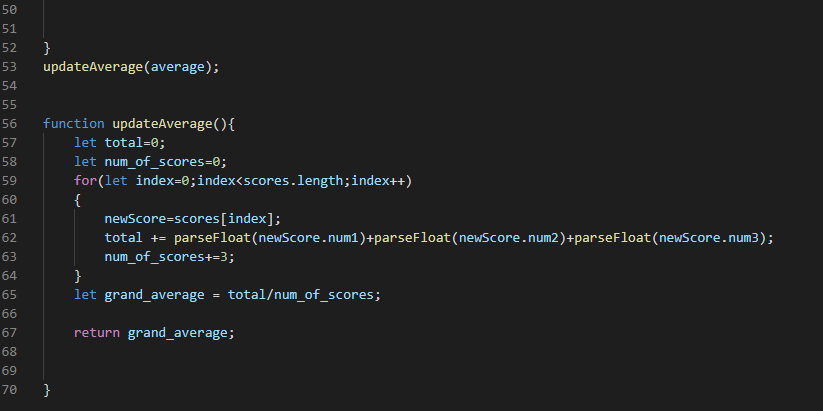 Solved Need help with this JavaScript Assignment! I'm really | Chegg.com