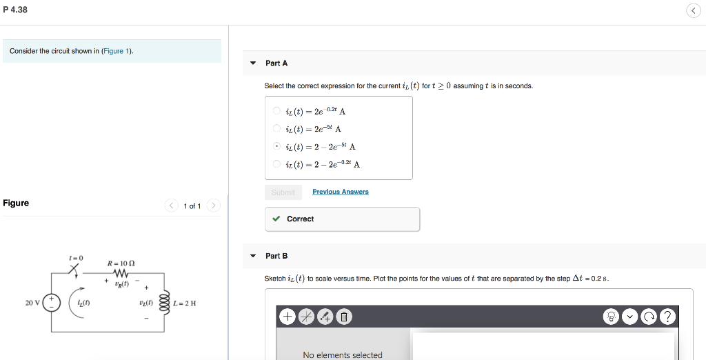 Solved P 4.38 Consider the circuit shown in (Figure 1). Part | Chegg.com