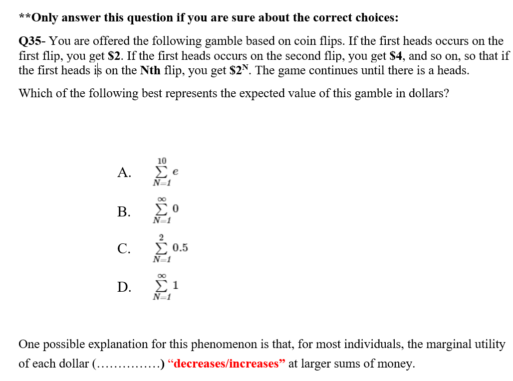Solved **Only answer this question if you are sure about the | Chegg.com