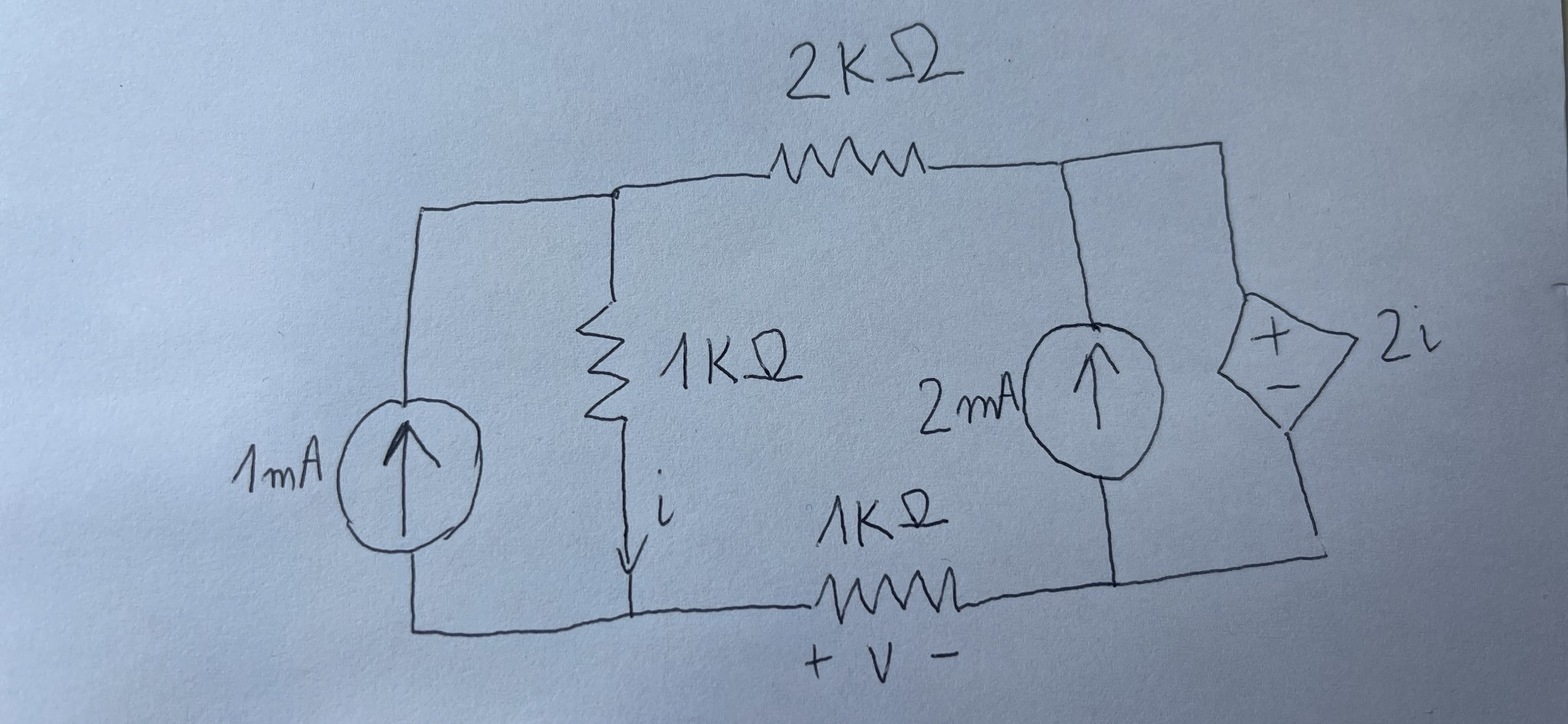 Solved Solve The Following Questions For The Circuit Below | Chegg.com