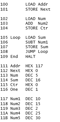 Track execution for lines 100-108 below. Line 109 is | Chegg.com