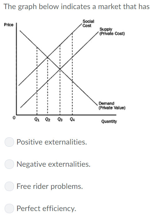 Solved Based on the graph below, without government
