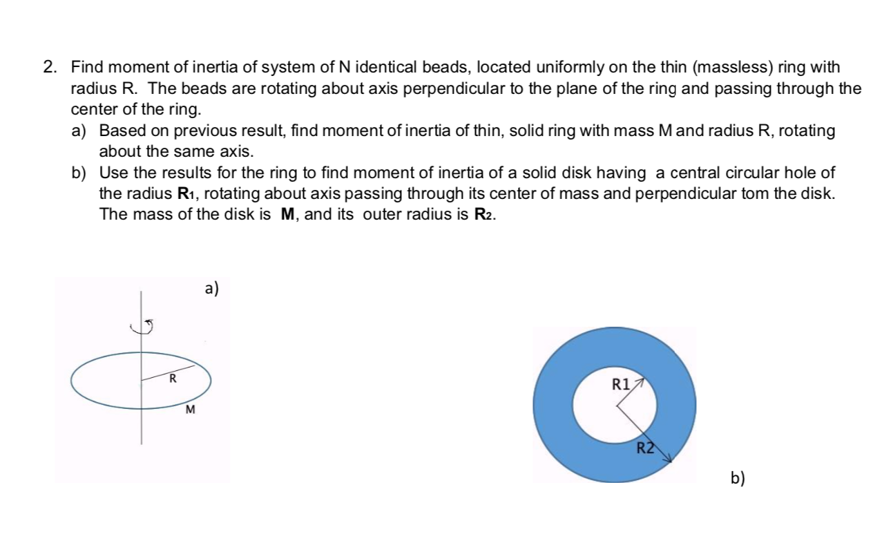 Moment of inertia of a Ring | Online Calculator