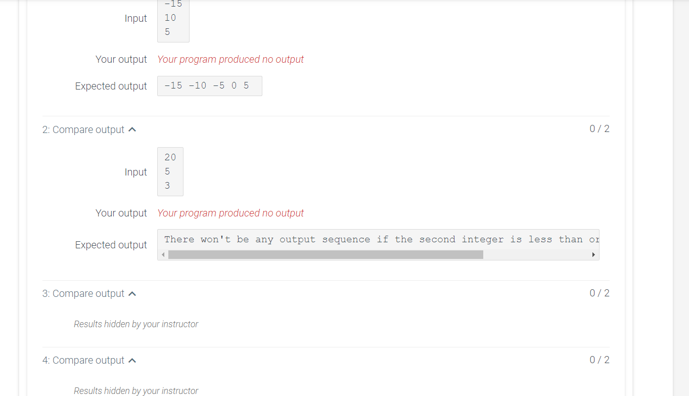 Solved Simulate `for` loop and `range` Learning | Chegg.com