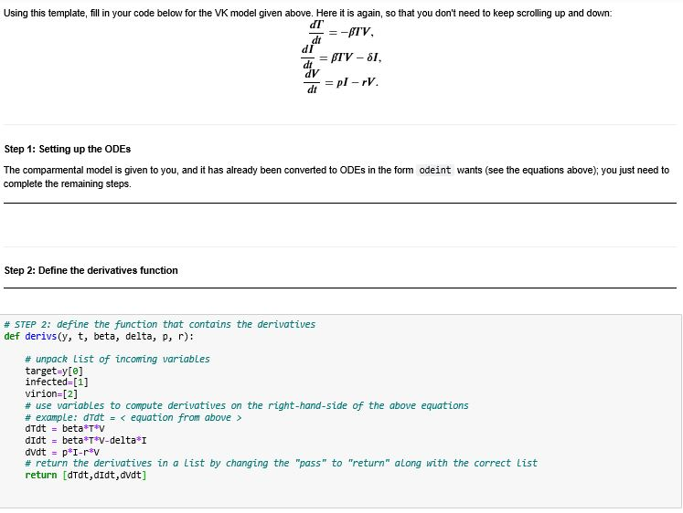 Python Coding Help Needed! I'm stuck on what to put | Chegg.com