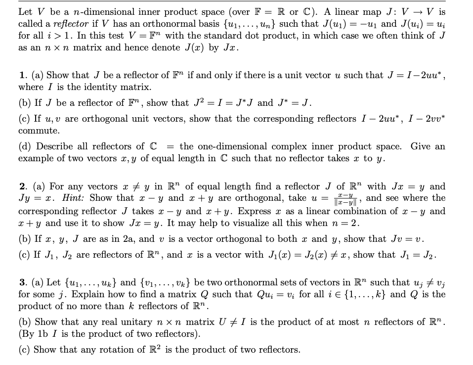 Solve For Question 3 You May Use All The Claims M Chegg Com