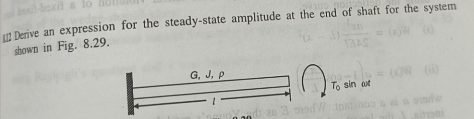 Solved 112 ﻿Derive an expression for the steady-state | Chegg.com
