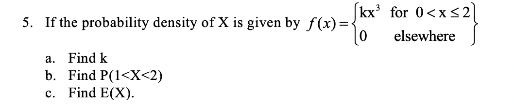 Solved (kx3 For 0 