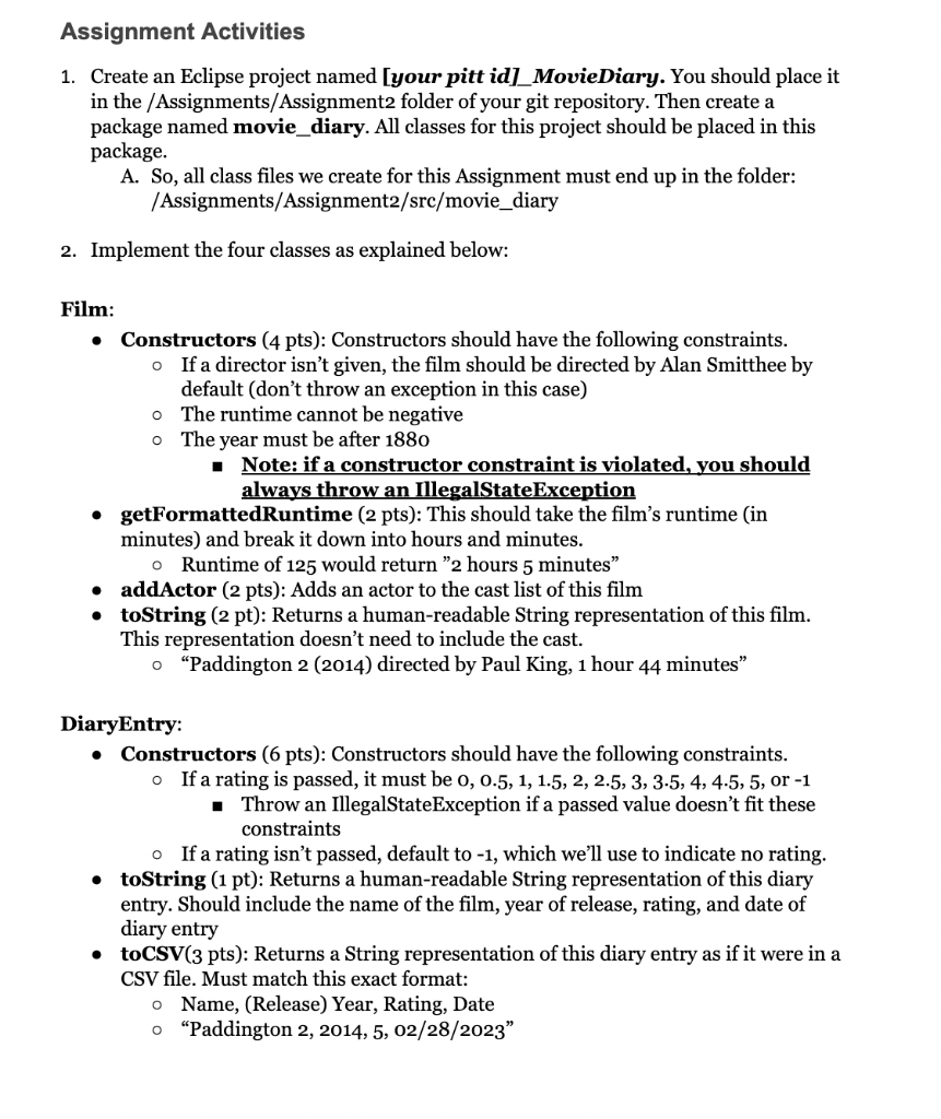 Solved In assignment 1 , you had your first experience with | Chegg.com