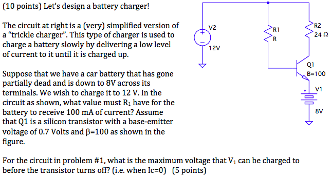 trickle down battery charger