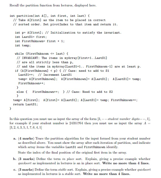 Recall the partition function from lectures, | Chegg.com