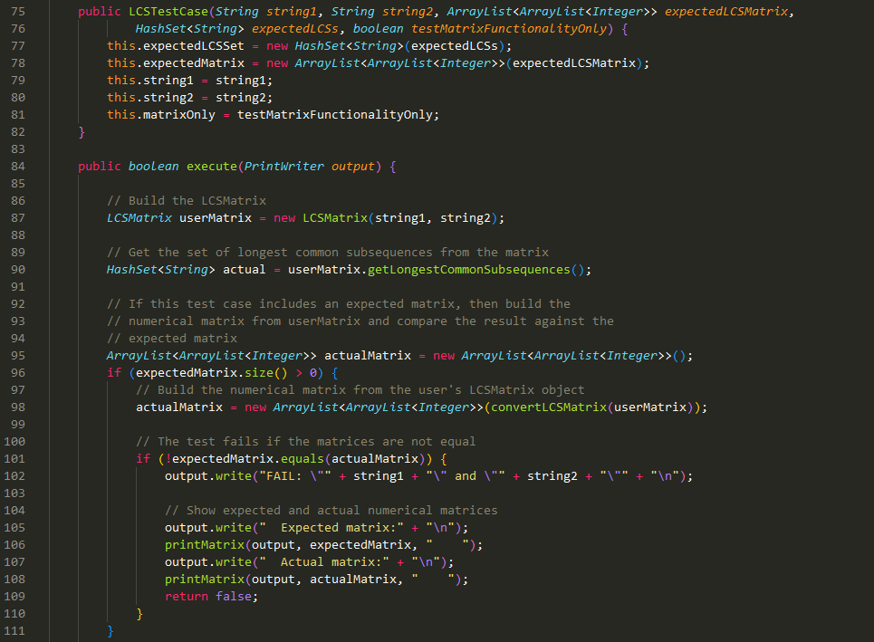 Solved Overview The longest common substring algorithm is | Chegg.com