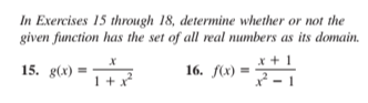 Solved In Exercises 15 through 18, determine whether or not | Chegg.com