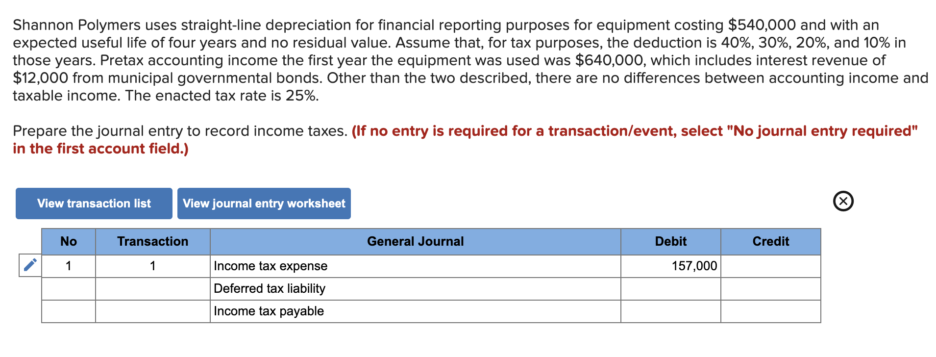 Solved Shannon Polymers uses straight-line depreciation for 