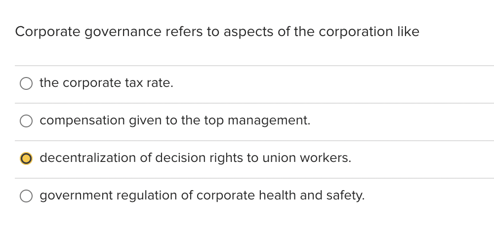 Solved In The United States, The Board Of Directors Of | Chegg.com