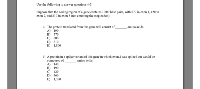 Solved Use The Following To Answer Questions 4-5: Suppose | Chegg.com