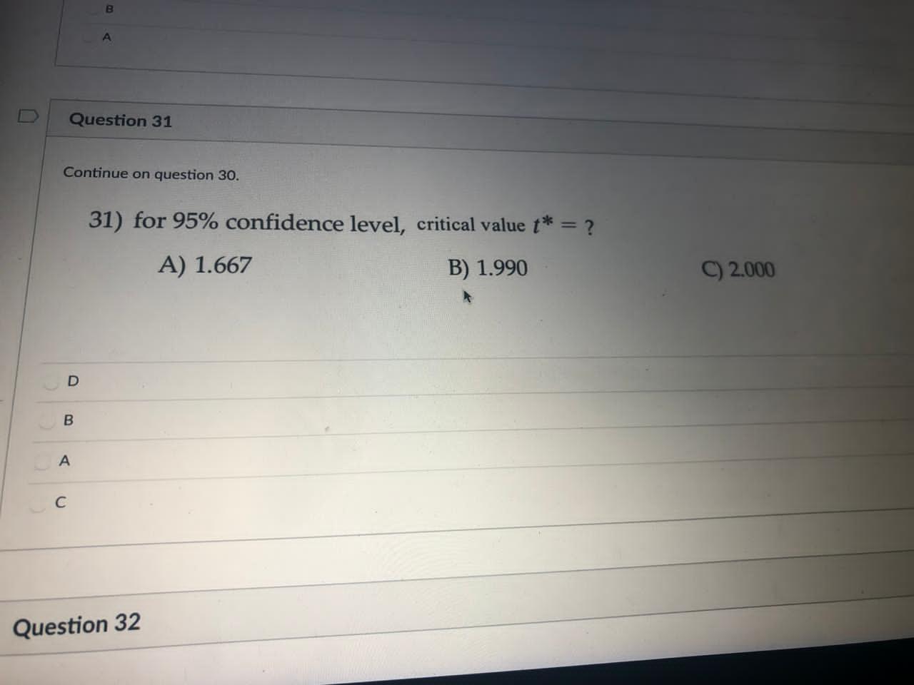 Solved Question 30 Use the following information for | Chegg.com