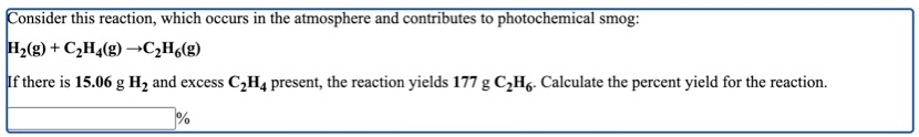 Solved Consider this reaction which occurs in the Chegg