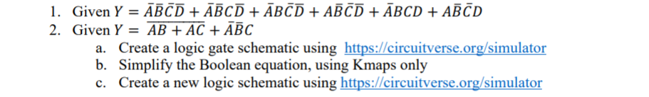 Solved Digital Logic (Can You Help Me With 1.) A,b,c And | Chegg.com ...